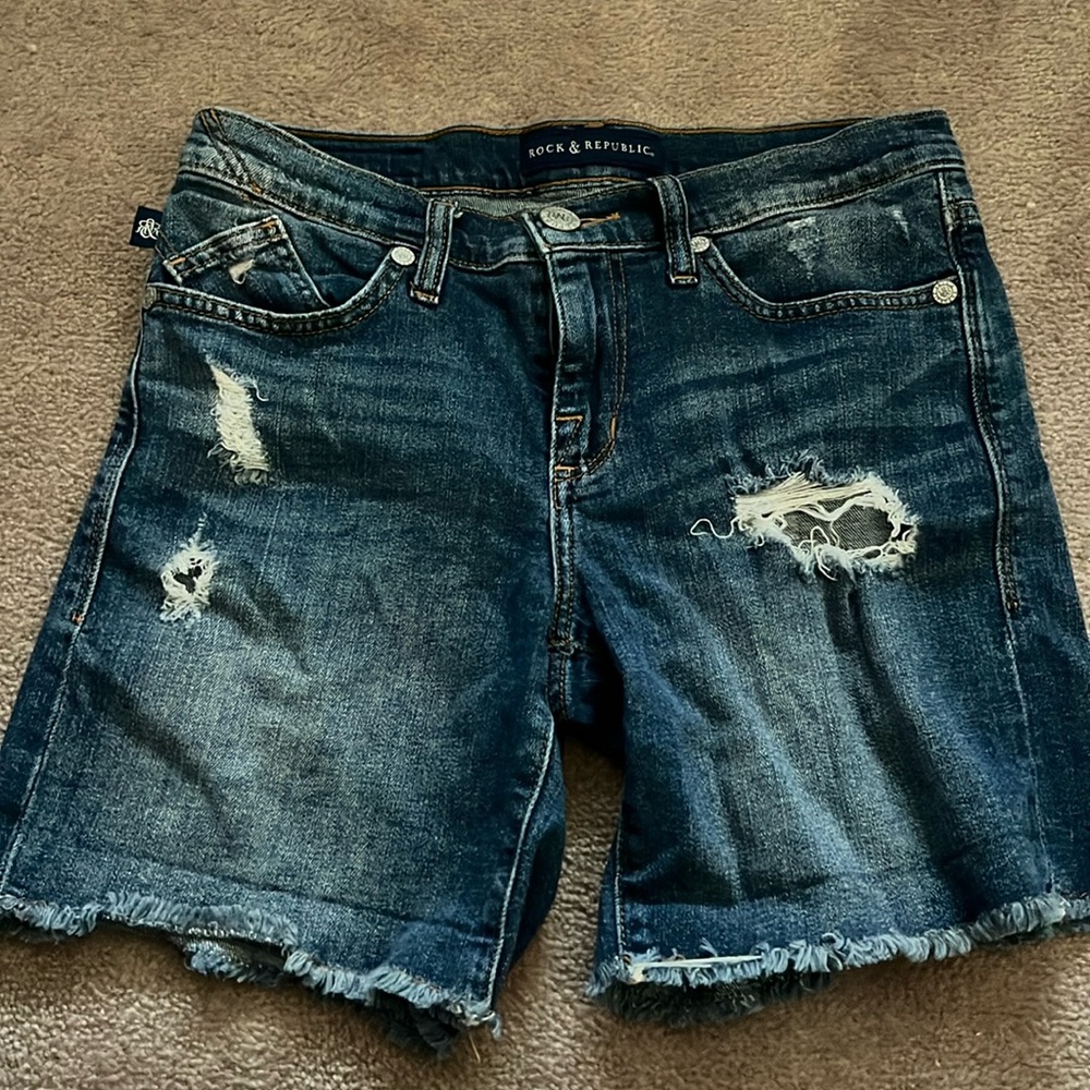 Rock and Republic Jean Shorts